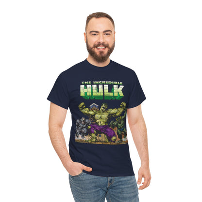 Incredible Hulk T-Shirt - Classic John Byrne Art - Rhino, Abomination - Marvel Comics - Bruce Banner