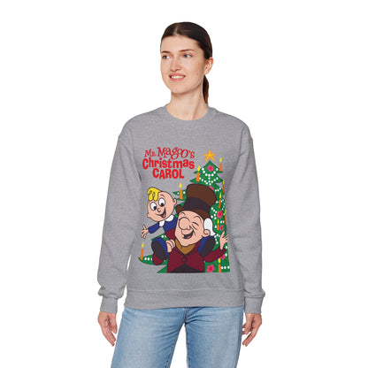 Mr. Magoo's Christmas Carol Crewneck Sweatshirt - UPA 1960s TV Holiday Special