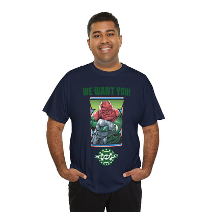 Kilowog T-Shirt - Green Lantern Corps Recruitment Poster - "We Want You!" - DC Comics