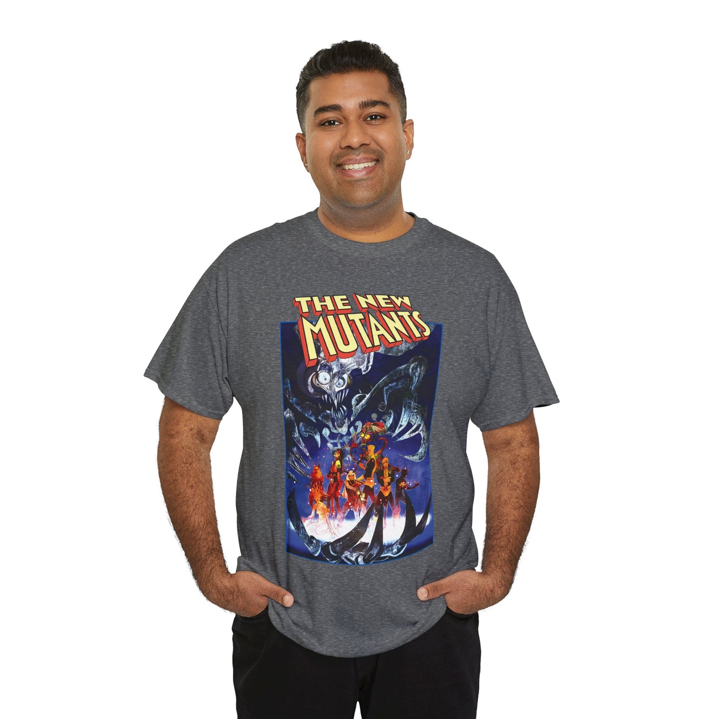 New Mutants T-Shirt - Bill Sienkiewicz Art - War Children Cover - Warlock, Magik, Wolfsbane, Cannonball, Cypher, Mirage, Karma, Sunspot - Marvel Comics