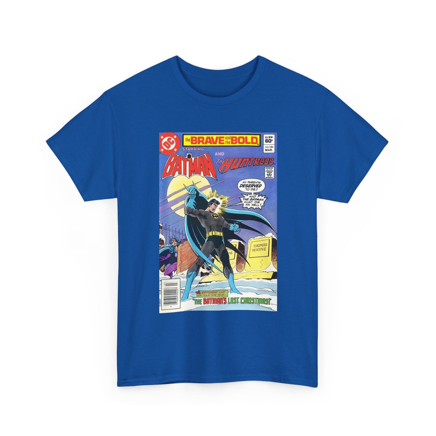 Brave & the Bold #184 T-Shirt - Batman & Earth-2 Huntress - DC Comics