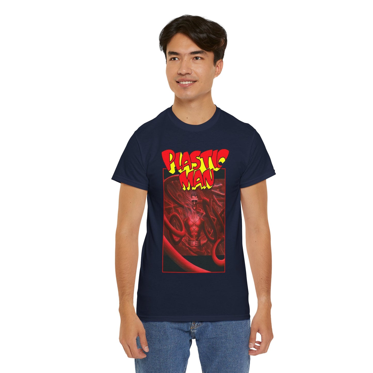 Plastic Man T-Shirt - Alex Ross Art - DC Comics