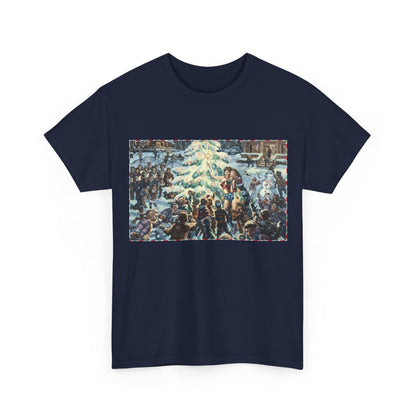 Wonder Woman Christmas T-Shirt - Steve Rude Art - DC Comics