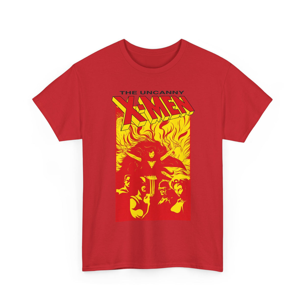 Uncanny X-Men T-Shirt - Steve Lightle Art - Dark Phoenix, Cyclops, Wolverine - Marvel Comics