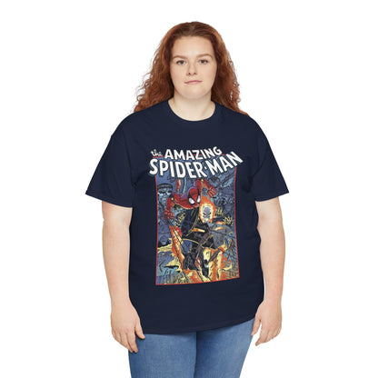 Amazing Spider-Man & Ghost Rider T-Shirt - Erik Larsen Art - Sinister Six - Marvel Comics