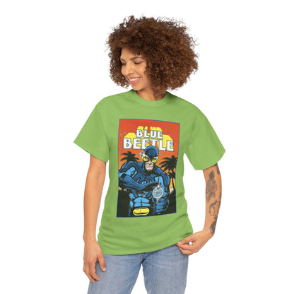 Blue Beetle T-Shirt - Ted Kord - 1980s DC Series - DC Comics