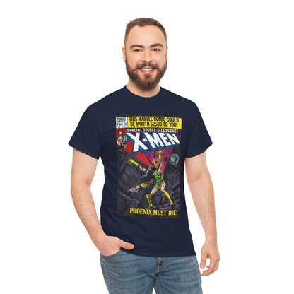 X-Men #137 T-Shirt - John Byrne Art - Cyclops & Phoenix - Marvel Comics