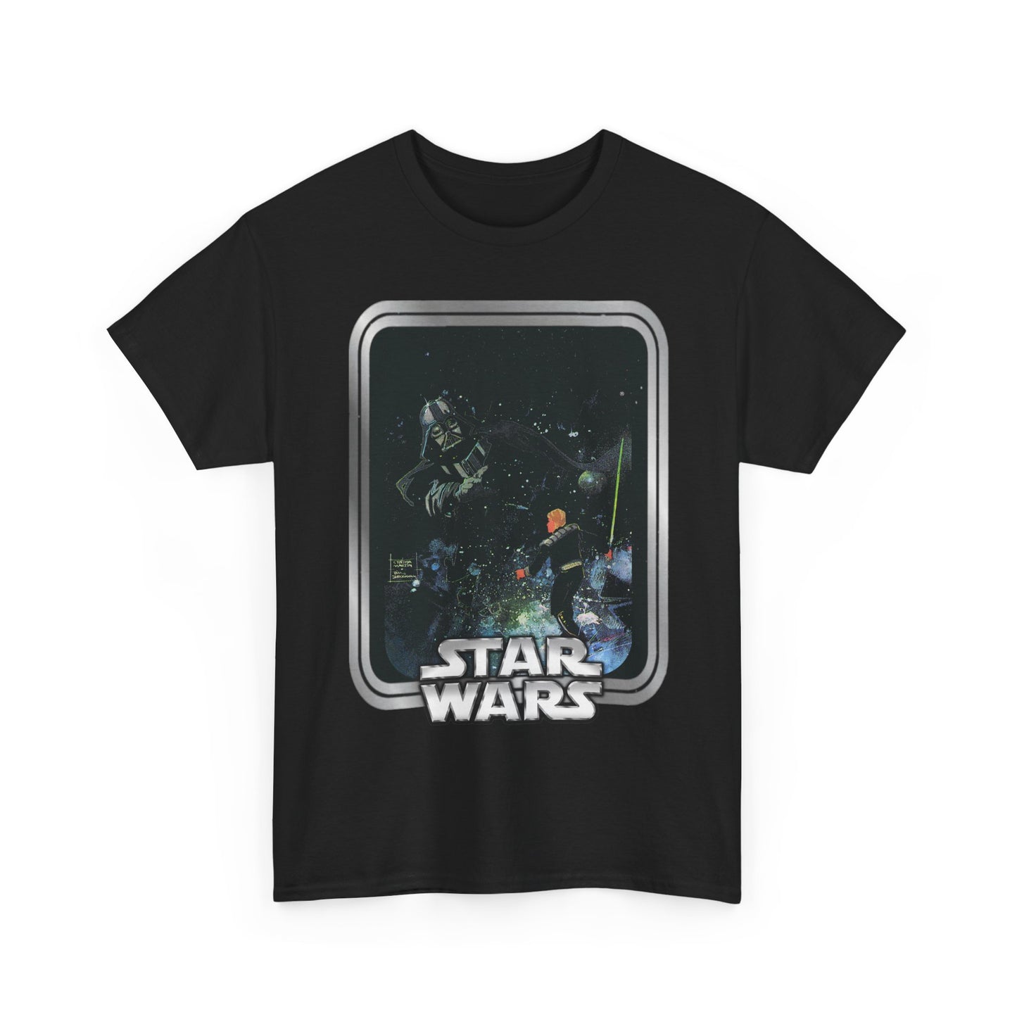 Luke Skywalker & Darth Vader T-Shirt - Star Wars Marvel Comics Art