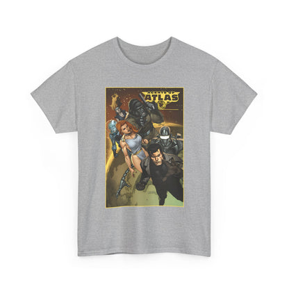 Agents of Atlas T-Shirt - FBI Agent Jimmy Woo, Marvel Boy, Venus, the Human Robot and Gorilla Man - Marvel Comics