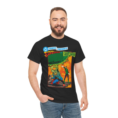 DC Comics Presents #26 T-Shirt - Jim Starlin Art - Superman & Green Lantern Team-Up - DC Comics