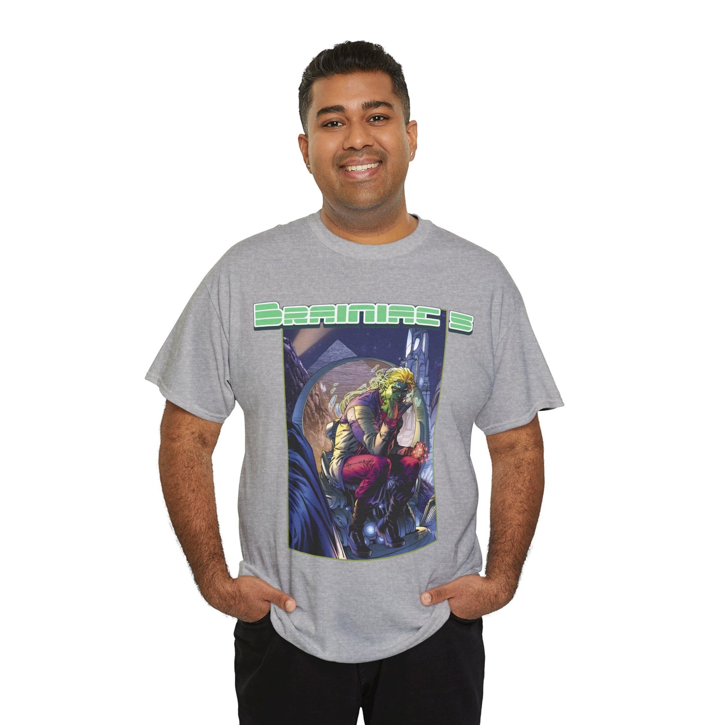 Brainiac 5 T-Shirt - Jim Lee Art - Legion of Super-Heroes Member - DC Comics