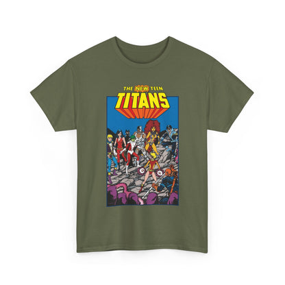 New Teen Titans T-Shirt - George Perez Art - Judas Contract - Tales of the Teen Titans Annual #3 Cover Art - DC Comics