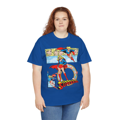 Supergirl T-Shirt - Krypton, Superman, Kara, Kandor - DC Comics - 1980s Art - Style Guide - Superman's Cousin