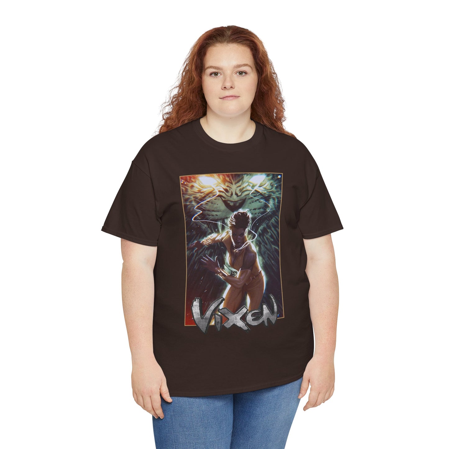 Vixen T-Shirt - Taurin Clarke Art - DC Comics