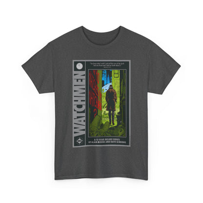Watchmen Ad T-Shirt - Dave Gibbons Art - Rorschach - DC Comics