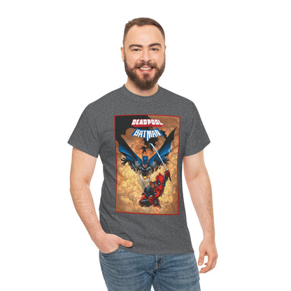 Deadpool & Batman T-Shirt - Greg Capullo Art - DC & Marvel Comics - Crossover - Slade Wilson, Bruce Wayne - 2025