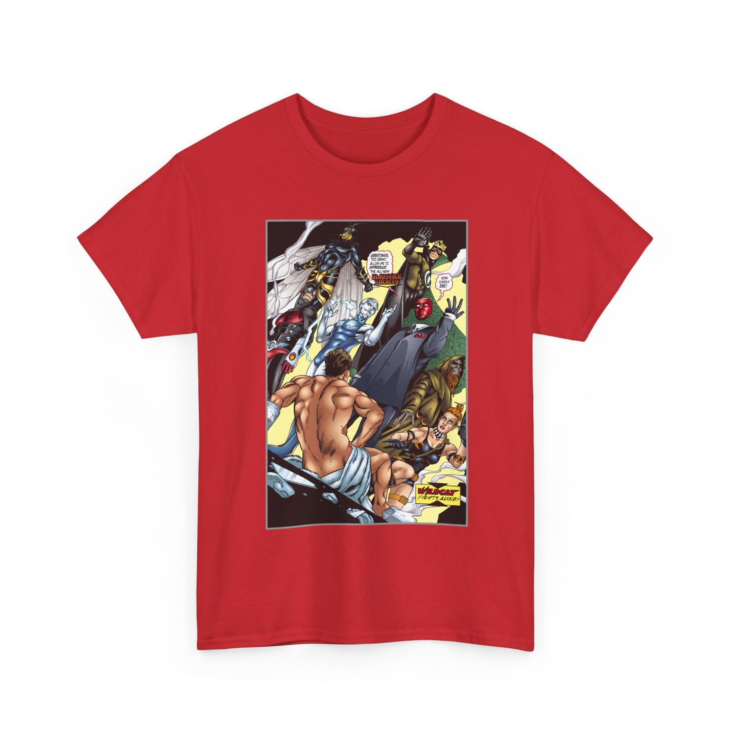 Wildcat/Injustice Society T-Shirt