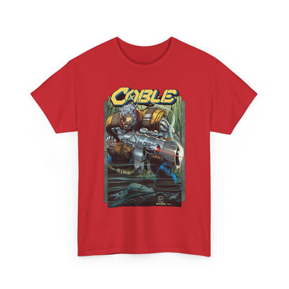 Cable T-Shirt - Greg Capullo Art - X-Force Leader, Mutant Fighter - Nathan Summers - Marvel Comics