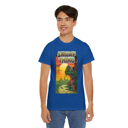 Swamp Thing T-Shirt - Paris Cullins & Pat Broderick Unreleased Cover Art - DC Comics Vertigo