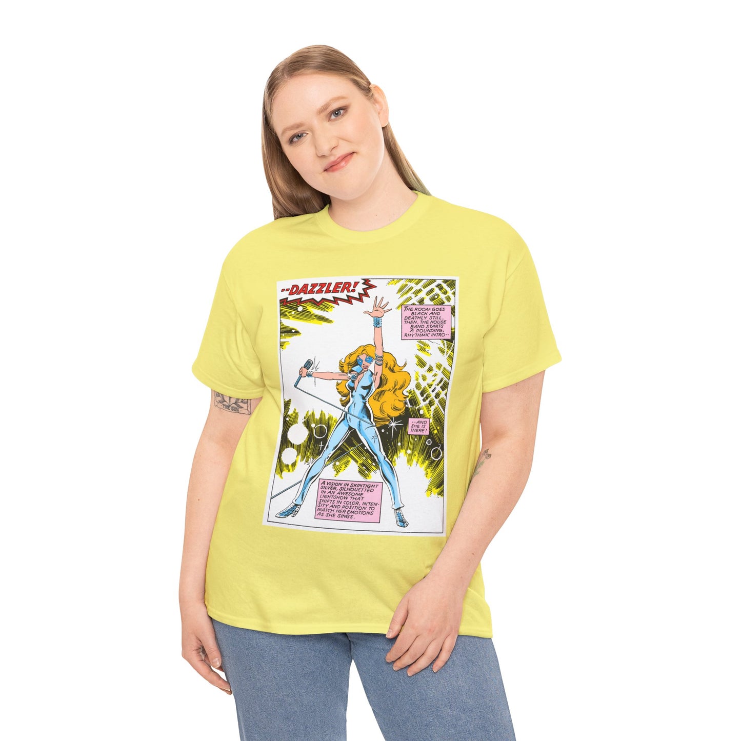 Dazzler T-Shirt - John Byrne Art - Uncanny X-Men #130, Dazzler's First Appearance - Alison Blaire - Marvel Comics