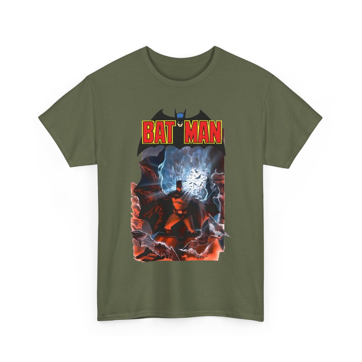 Batman T-Shirt - Alex Ross Art - Dark Knight Detective - Gotham Protector - DC Comics