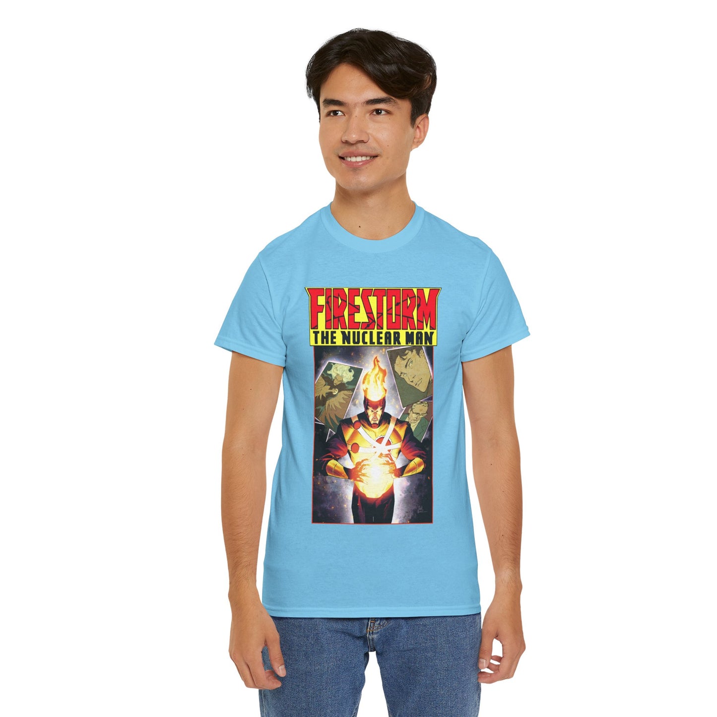 Firestorm the Nuclear Man T-Shirt - Rafael De Latorre - New 2026 Series - Ronnie Raymond & Martin Stein - DC Comics