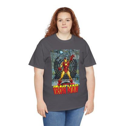 Iron Man T-Shirt - Bob Layton Art - Tony Stark Armor - Avengers Member & Leader - Marvel Comics