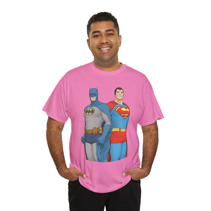 Batman & Superman T-Shirt - Frank Quitely Art - World's Finest Variant Cover Art - DC Comics