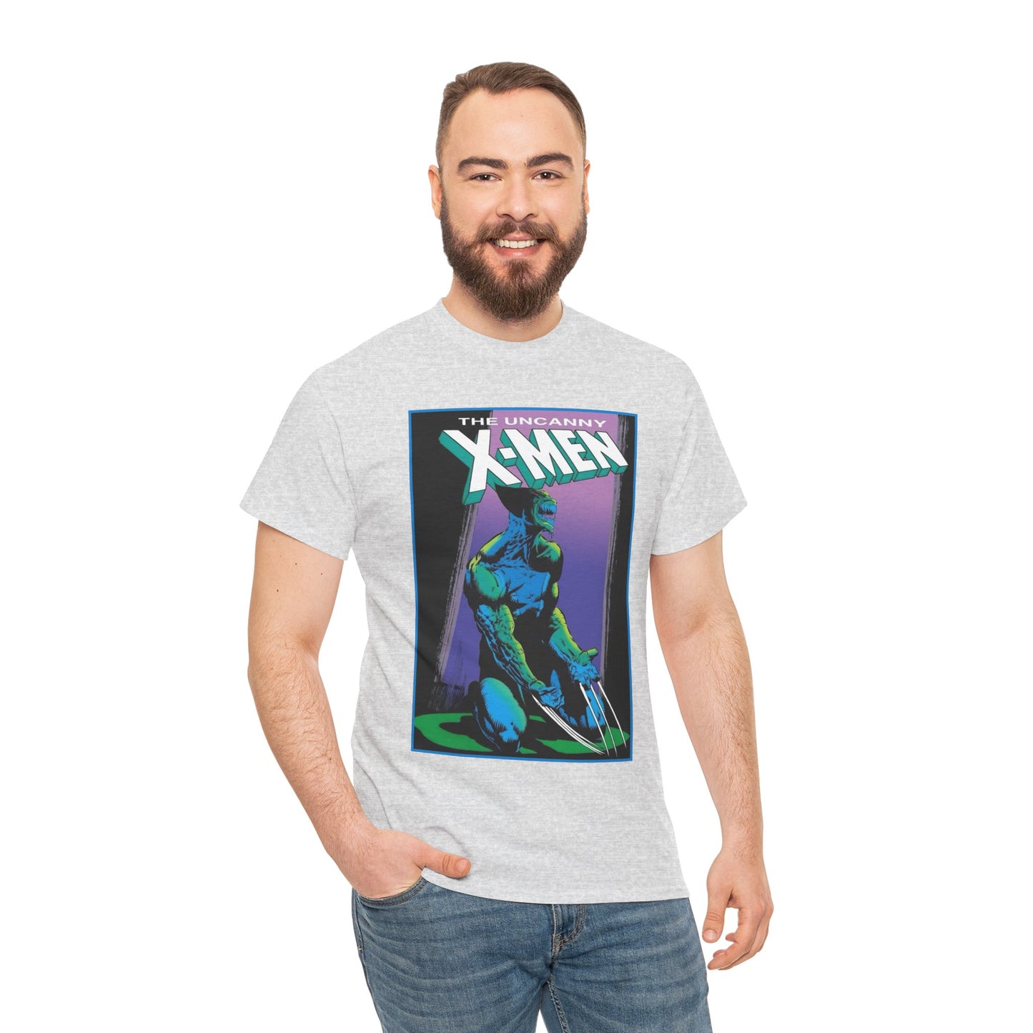 Uncanny X-Men T-Shirt - Marc Silvestri Art - Wolverine/Brood - Marvel Comics