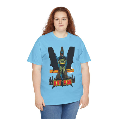 Batman T-Shirt - George Perez Art - JLA 80s Postcard Set - DC Comics - Gotham City - Justice League of America Member