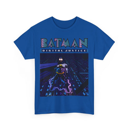 Batman Digital Justice T-Shirt - Pepe Moreno Computer Generated Art - Graphic Novel - Gotham City, Bruce Wayne - DC Comics