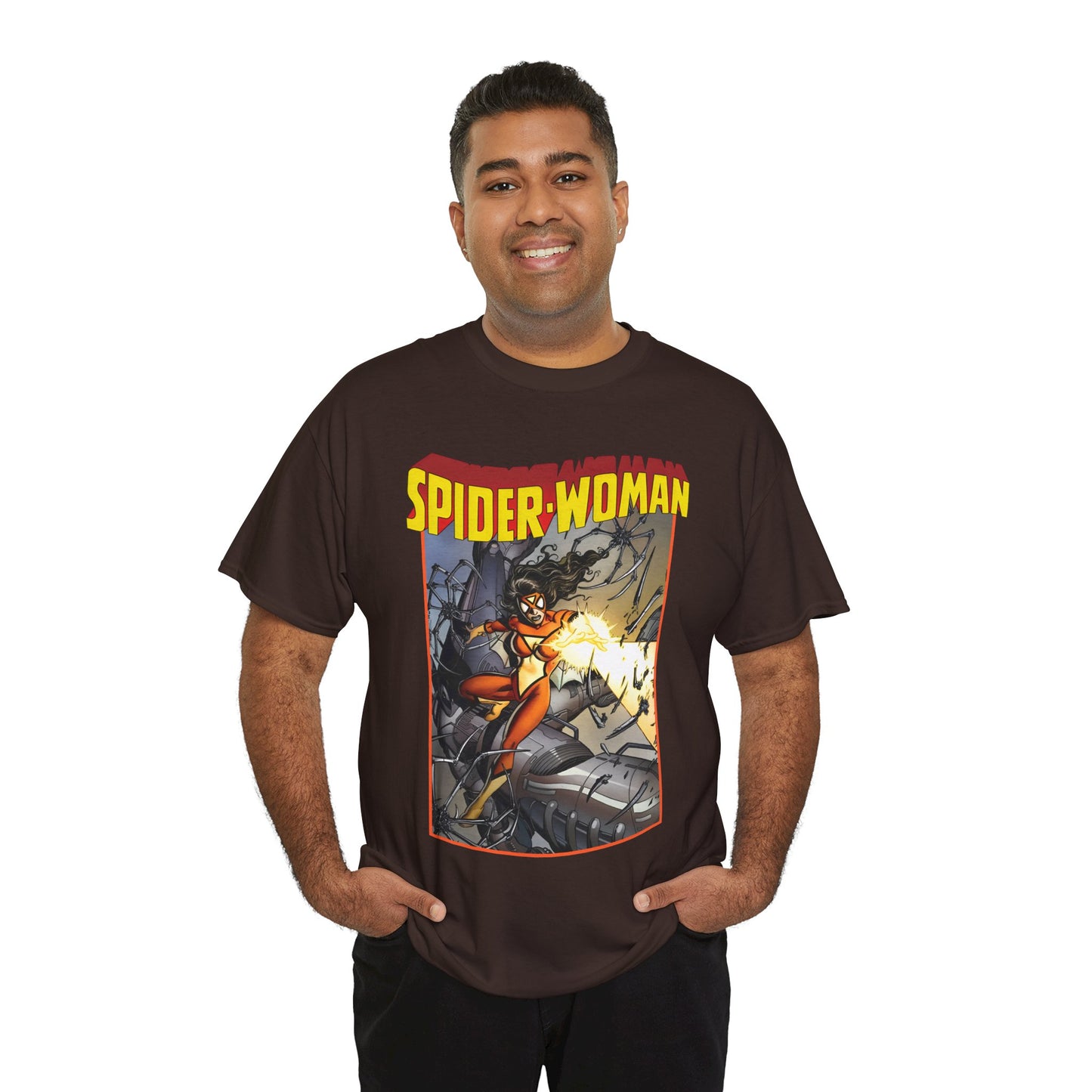 Spider-Woman T-Shirt - George Perez Art - Jessica Drew - Marvel Comics