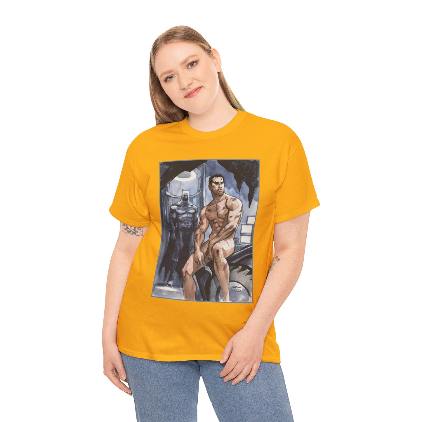 Batman in the Buff T-Shirt - DC Comics