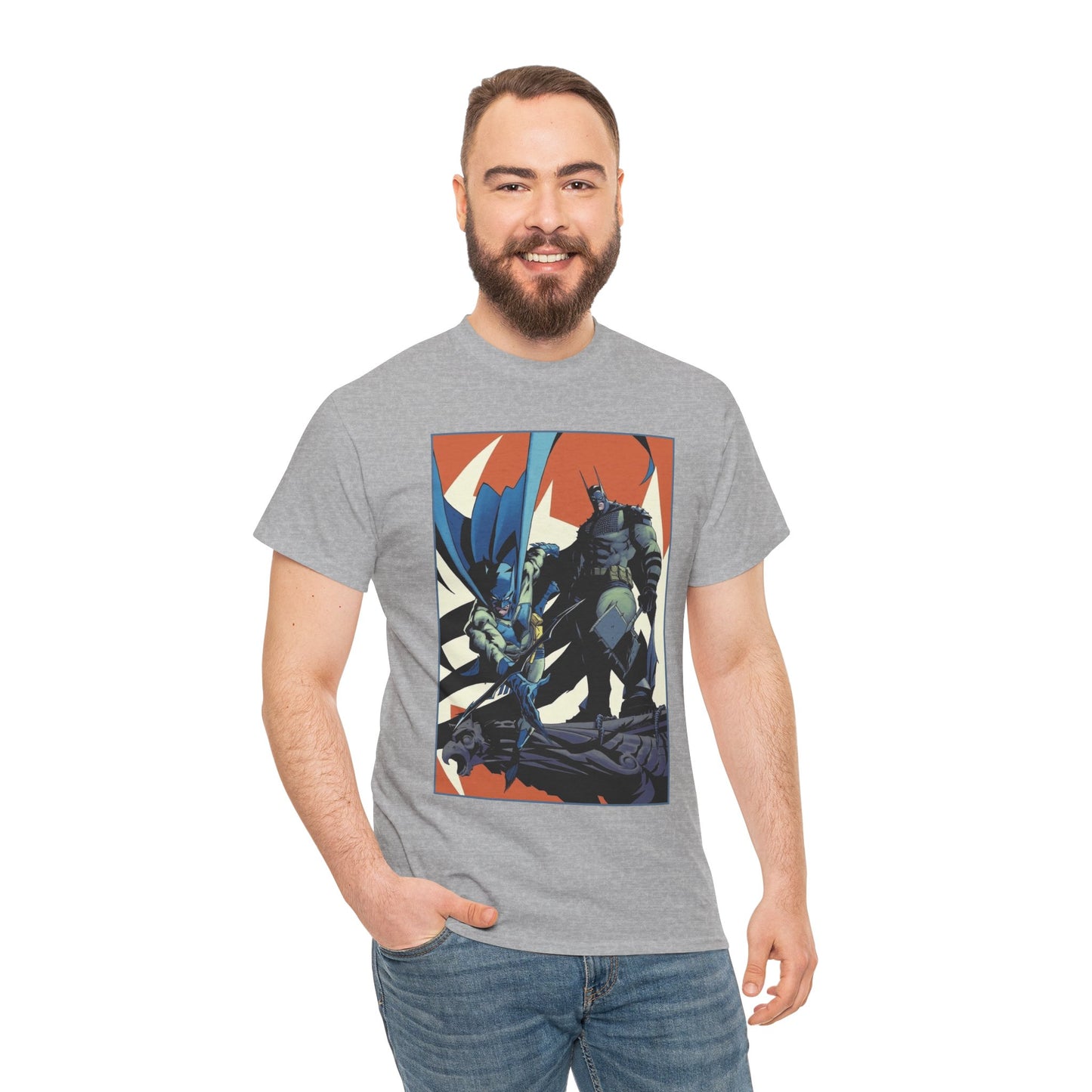 Absolute Batman & Prime Batman T-Shirt - Nick Dragotta Art - DC Comics