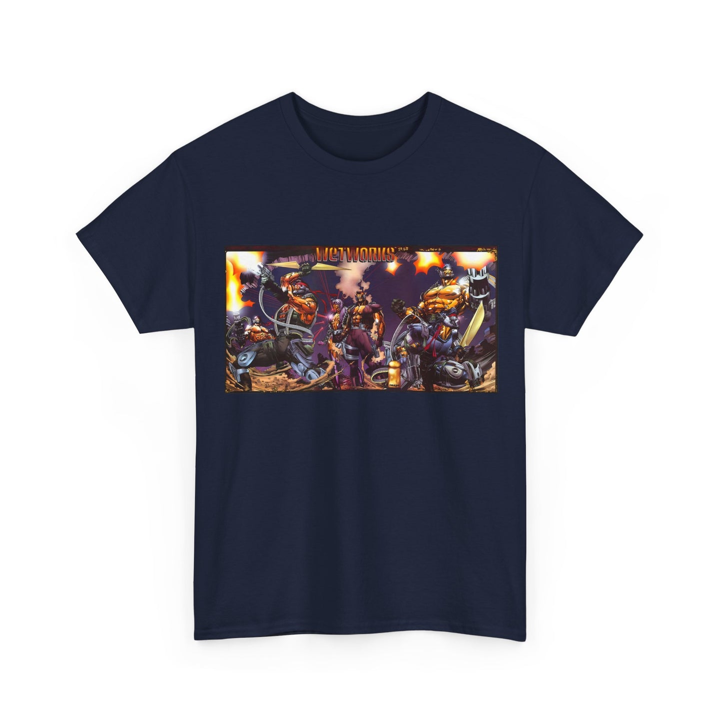 Wetworks T-Shirt - Whilce Portacio Art - #1 Cover - Dane, Mother One, Persephone, Claymore - Image Comics