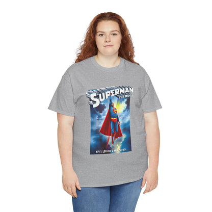 Superman The Movie T-Shirt - DC Comics - Man of Steel - Christopher Reeve 1978