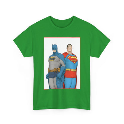 Superman & Batman T-Shirt - Frank Quitely Art - World's Finest Variant Cover Art - DC Comics