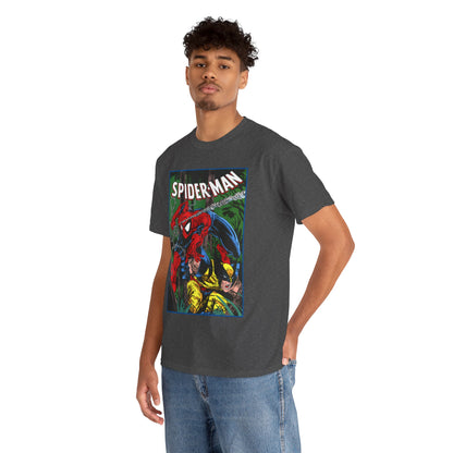Spider-Man & Wolverine T-Shirt - Todd McFarlane Art - Marvel Comics