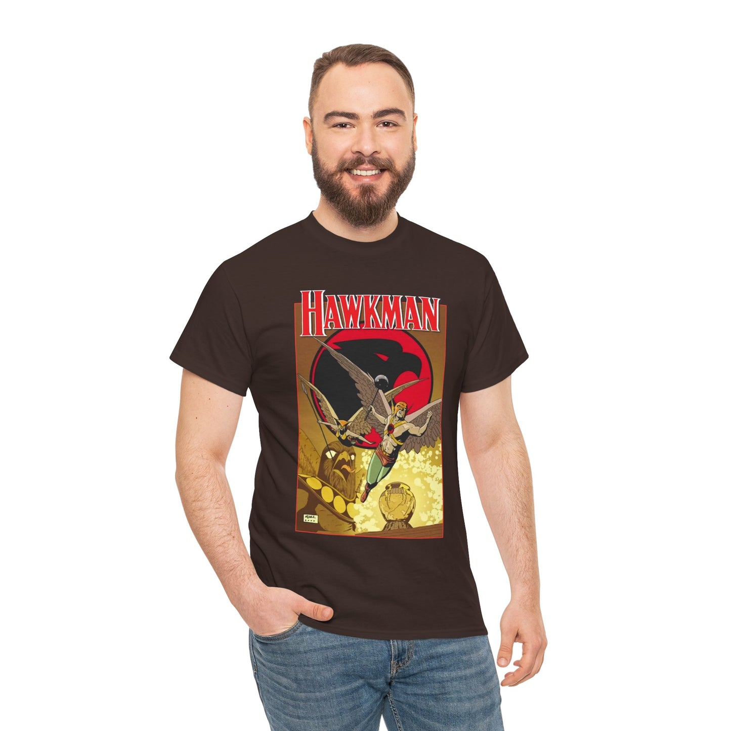 Hawkman T-Shirt - Carter Hall/Katar Hol - Thanagar - Justice League/Justice Society Member - DC Comics
