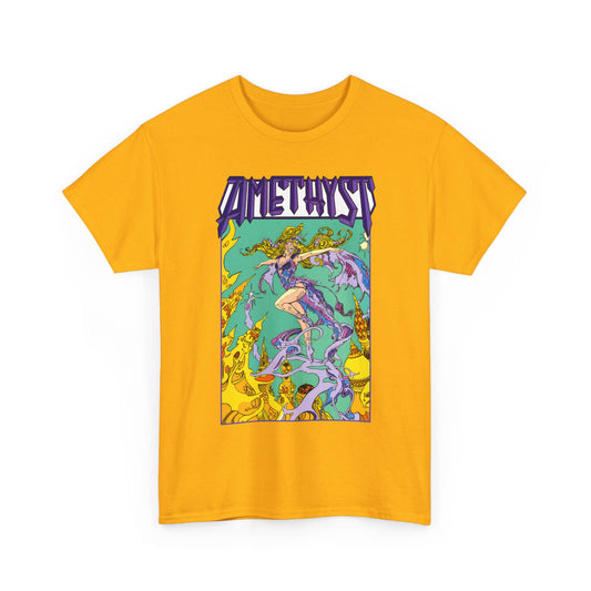 Amethyst T-Shirt - Esteban Maroto Art - Princess of Gemworld - 1980s Series - DC Comics