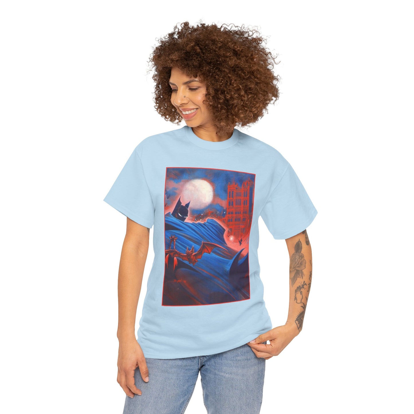 Batman Holy Terror T-Shirt - Norm Breyfogle Painted Promotional Art - Elseworlds - DC Comics
