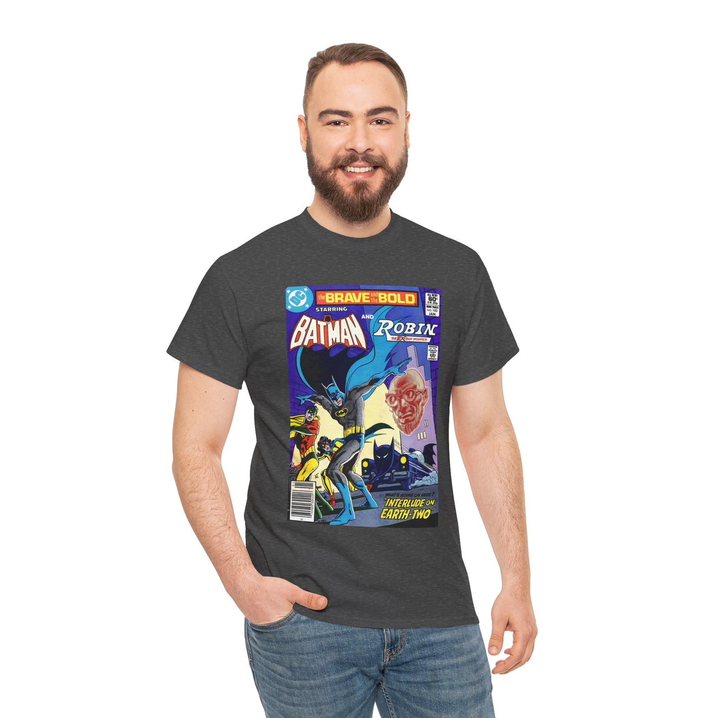 Brave & the Bold #182 T-Shirt - Batman & Earth-2 Robin, Batwoman - DC Comics