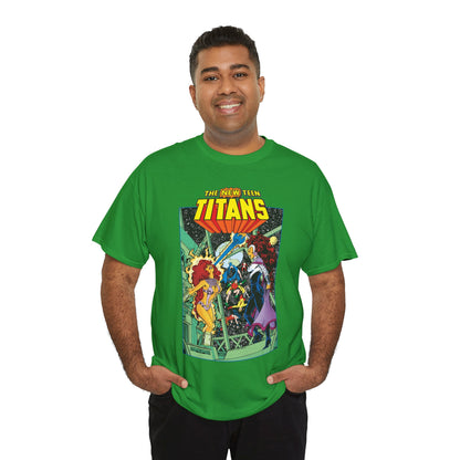 New Teen Titans T-Shirt - George Perez Art - Starfire Vs Blackfire - DC Comics