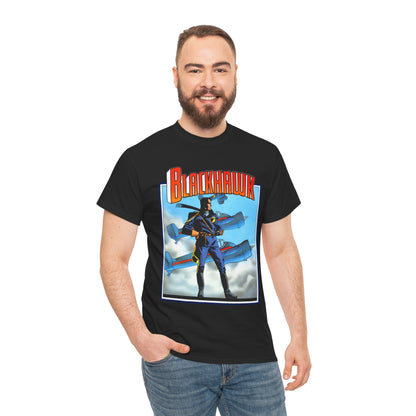 Blackhawk T-Shirt - Howard Chaykin Art - World War II Anti-Nazi Ace Pilots - DC Comics
