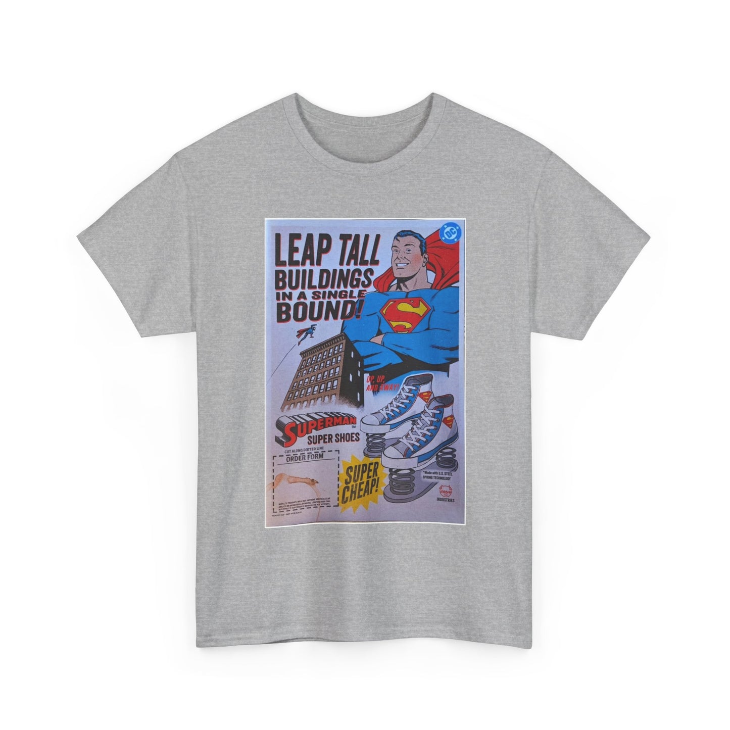 Superman Ad T-Shirt - Dave Johnson Art - #21 Variant Cover Art - DC Comics