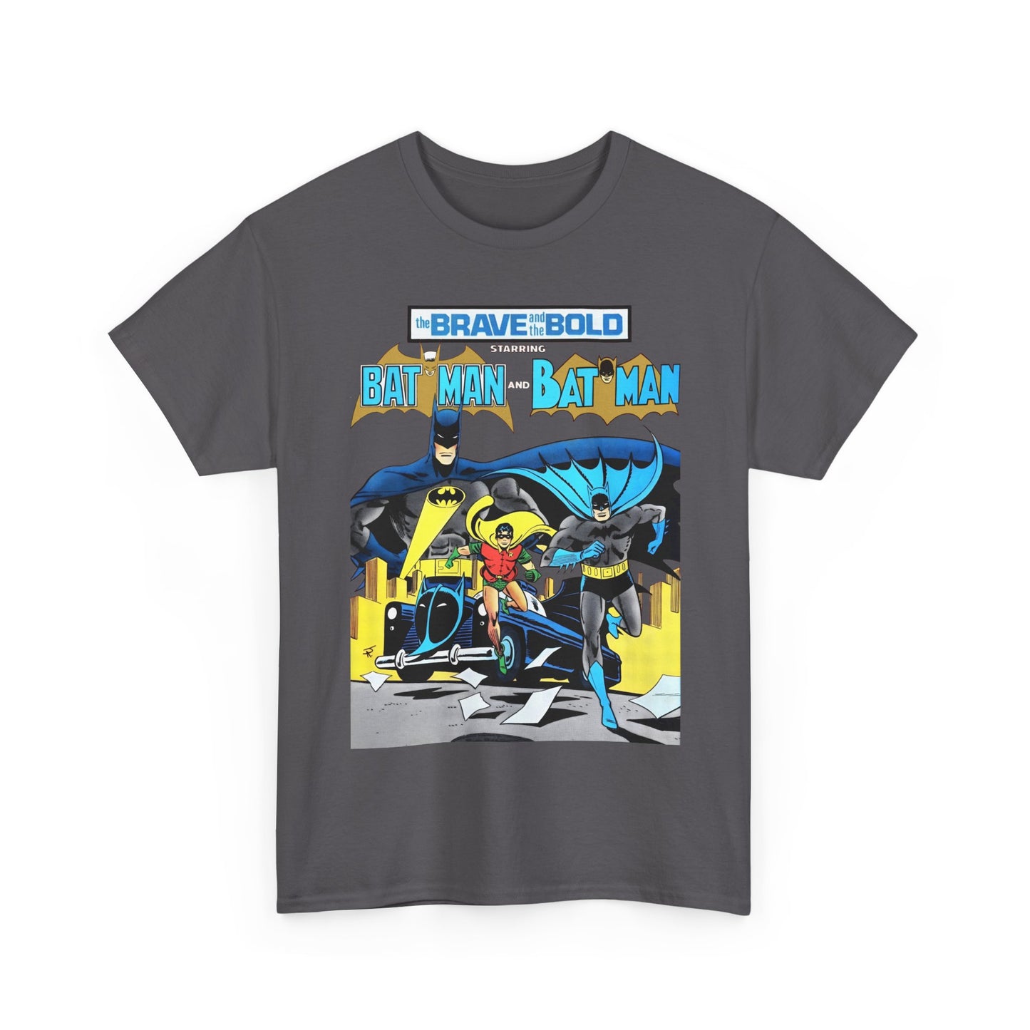 Brave & Bold #200 T-Shirt - Jim Aparo Art - Golden Age & Bronze Age Batman Team-Up - DC Comics