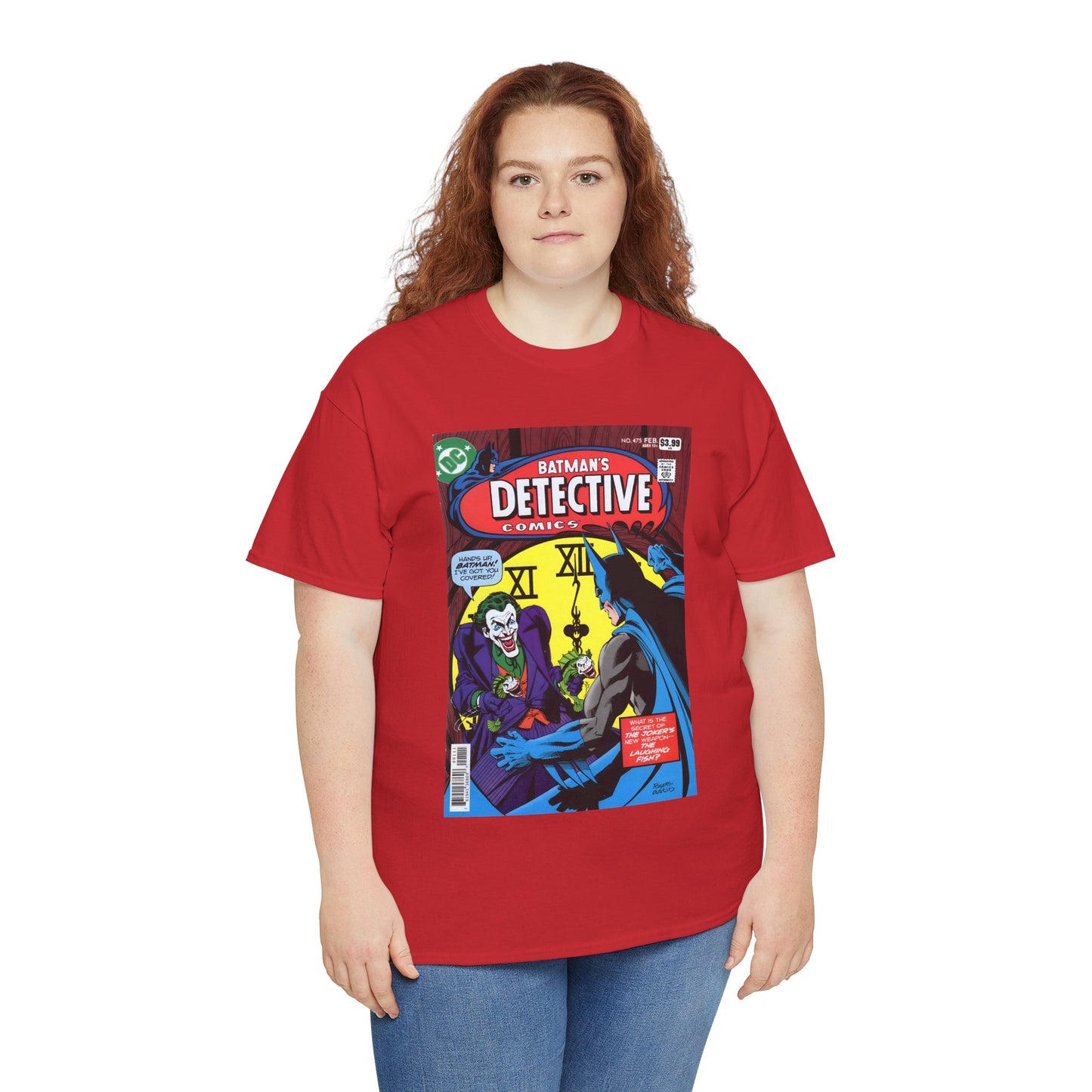 Detective Comics #475 T-Shirt - Marshall Rogers Art - Joker Appearance - The Laughing Fish - DC Comics