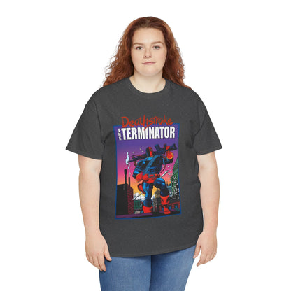 Deathstroke The Terminator T-Shirt - Mike Zeck Art - New Teen Titans Foe & Mercenary - Slade Wilson, Father of Jericho and Ravager - DC Comics - #1 Cover