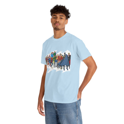 Batman T-Shirt - Neal Adams Art - Plastic Man, Sargon, Robin, Doom Patrol, Superboy, Legion of Super-Heroes - 100-Page Giant Cover Art - DC Comics