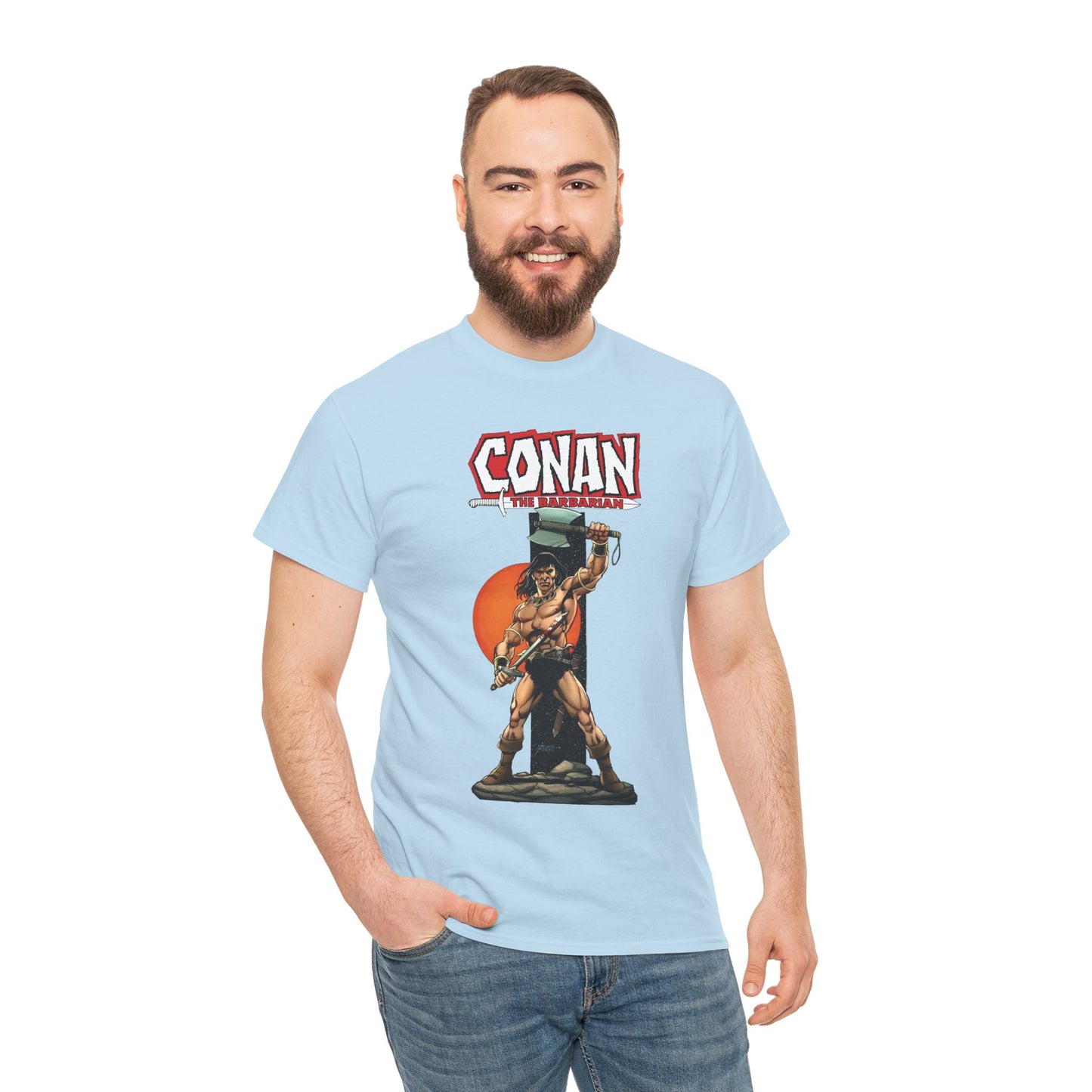 Conan the Barbarian T-Shirt - George Perez Art - Marvel Comics